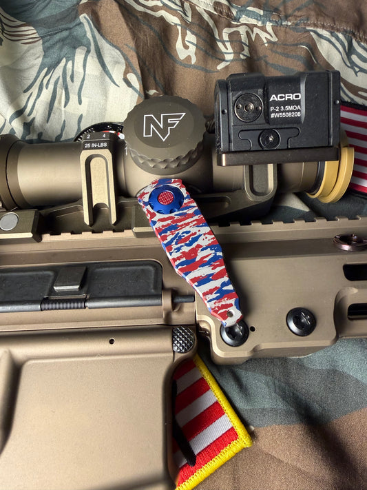 LIMITED!!! OSS LAPEL FOLDER - ALUMINUM - 'MERICA